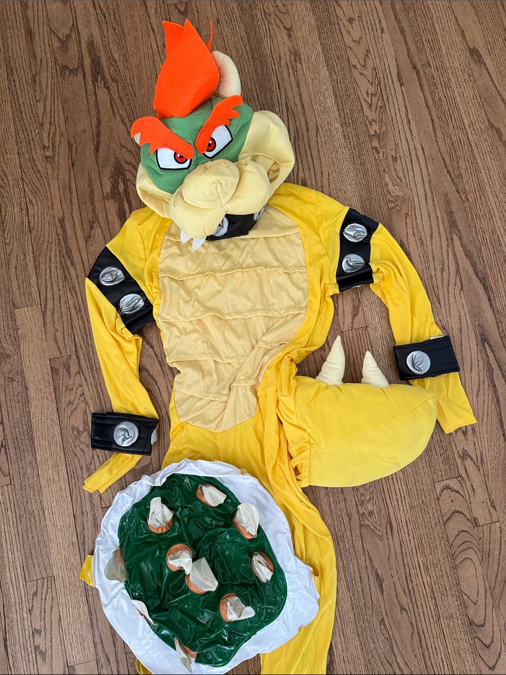 Yellow Bowser Costume - Official Character Style